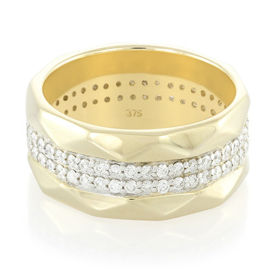 Gouden ring met SI diamanten (de Melo)