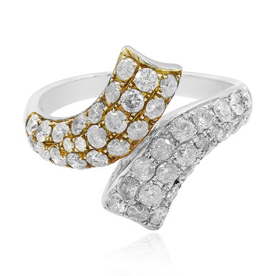 Gouden ring met diamanten (CIRARI)