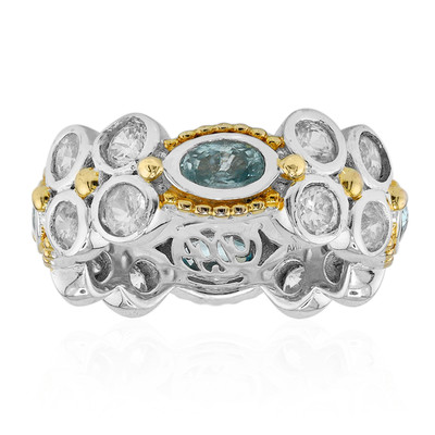 Zilveren ring met Ratanakiri zirkonen (Dallas Prince Designs)