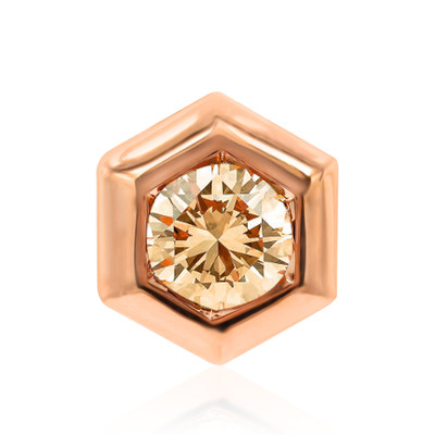 Gouden hanger met een SI1 Argyle Rose De France Diamant (Annette)