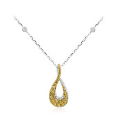 Gouden halsketting met gele S12 diamanten (CIRARI)