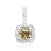 Gouden hanger met een SI1 Argyle Cognac Diamant (Mark Tremonti)
