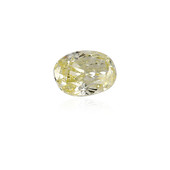 Edelsteen met een gele SI1 diamant 0,44 ct