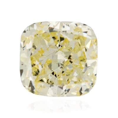 Edelsteen met een gele SI1 diamant