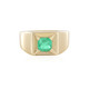 Gouden ring met een Russische smaragd (de Melo)