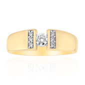 Gouden ring met een IF Diamant (D) (Annette)
