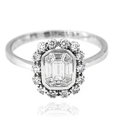 Gouden ring met VS1-Diamanten (G) (Annette)