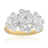 Gouden ring met een VS2 (H) Diamant (CIRARI)