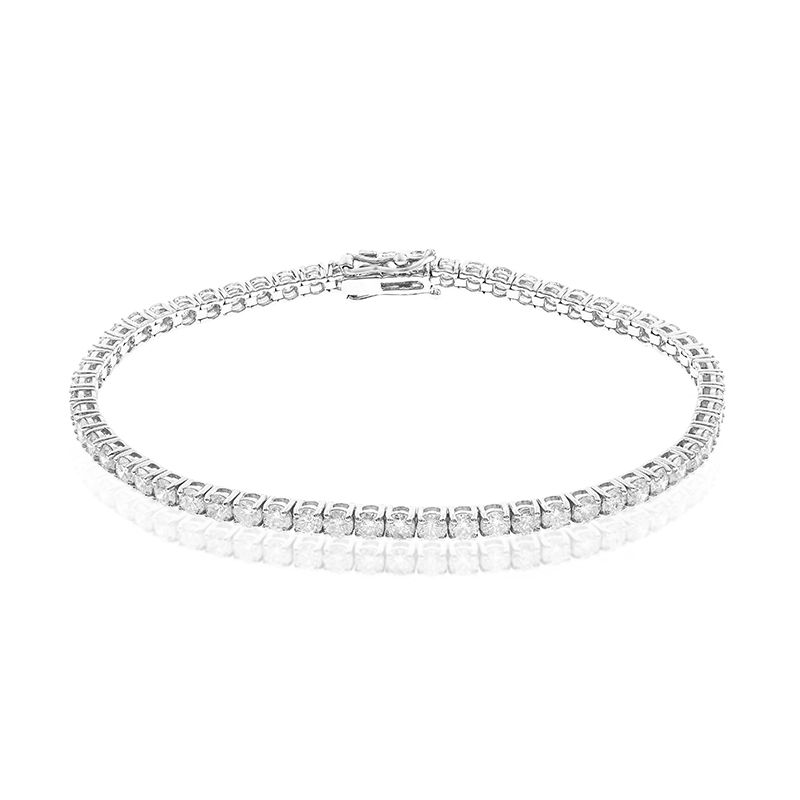 Sortie Nadeel In detail Gouden armband met I1 (H) Diamanten (CIRARI)-5624LB | Juwelo sieraden