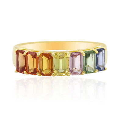 Gouden ring met saffieren (Adela Gold)