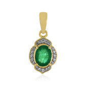 Gouden hanger met een Zambia-smaragd (Adela Gold)