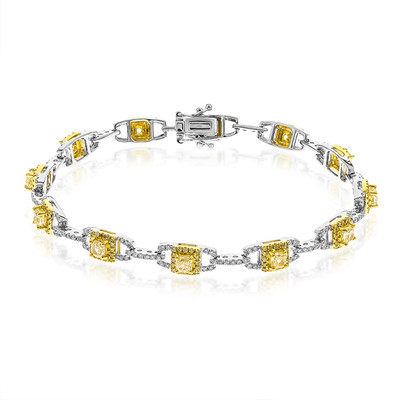 Gouden armband met gele S12 diamanten (CIRARI)