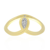 Gouden ring met een VS2 (G) Diamant (de Melo)