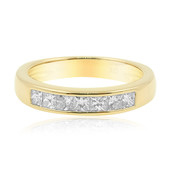 Gouden ring met SI3 (G) Diamanten