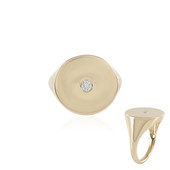 Gouden ring met een I2 (H) Diamant (de Melo)