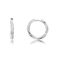 Platina oorbellen met Loepzuivere (F) Diamanten (LUCENT DIAMONDS)