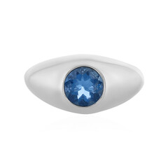 Zilveren ring met een kleurwissel fluoriet