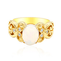Zilveren ring met een Welo-opaal