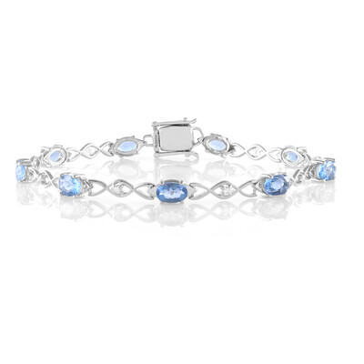 Zilveren armband met kleurwissel fluorieten