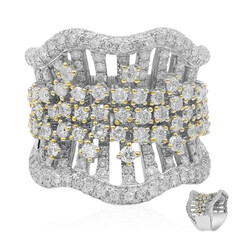 Gouden ring met SI2 (H) Diamanten (Estée Collection)