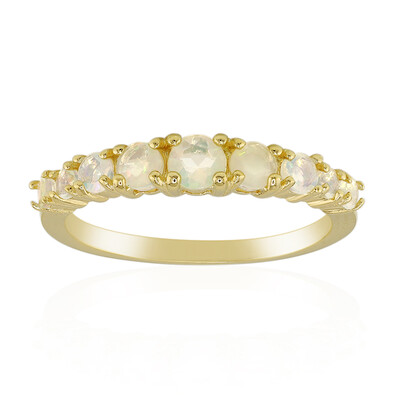 Zilveren ring met een Welo-opaal