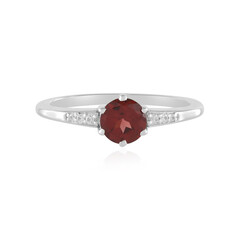 Zilveren ring met een Mozambique granaat