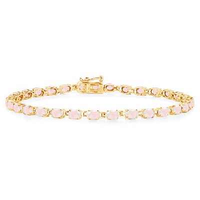 Zilveren armband met Welo-opalen