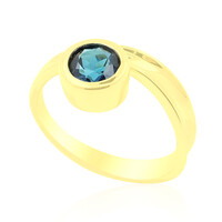 Gouden ring met een Braziliaanse indoliet (de Melo)