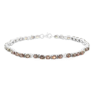 Zilveren armband met Kleurwissel Saffieren