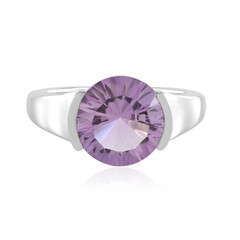 Zilveren ring met een amethist