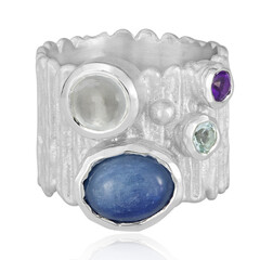 Zilveren ring met een Nepal Kyaniet