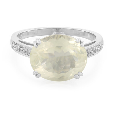 Zilveren ring met een Orthoklaas