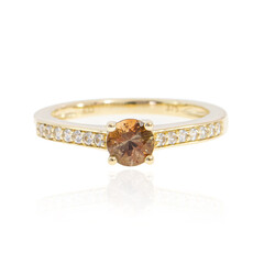 Gouden ring met een andalusiet