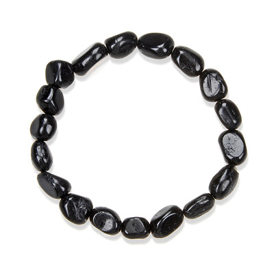 Armband met zwarte toermalijnen