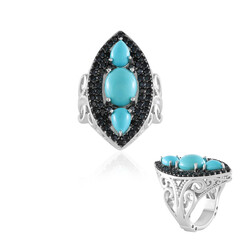 Zilveren ring met een Sleeping Beauty Turkoois (Dallas Prince Designs)