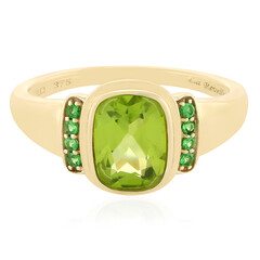 Gouden ring met een peridoot (La Revelle)