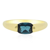 Gouden ring met een Braziliaanse indoliet
