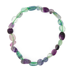 Armband met fluorieten
