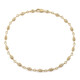 Gouden armband met I2 Bruine Diamanten