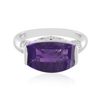 Gouden ring met een Zambia-amethist (SUHANA)