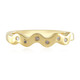 Zilveren ring met I2 (I) Diamanten