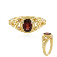 Zilveren ring met een Mozambique granaat