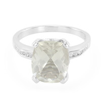 Zilveren ring met een Orthoklaas