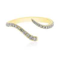 Gouden ring met I1 (H) Diamanten (CIRARI)