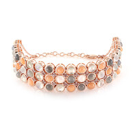 Zilveren armband met Zilveren Maanstenen (KM by Juwelo)