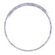 Stalen halsband met tanzanieten (Riya)