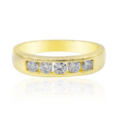 Gouden ring met VVS (D) Diamanten (adamantes [!])