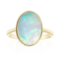Gouden ring met een AAA Welo-opaal (CIRARI)