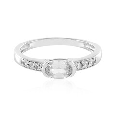 Zilveren ring met een zirkoon