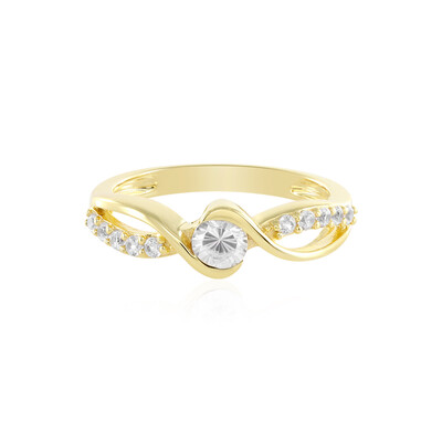 Zilveren ring met een zirkoon